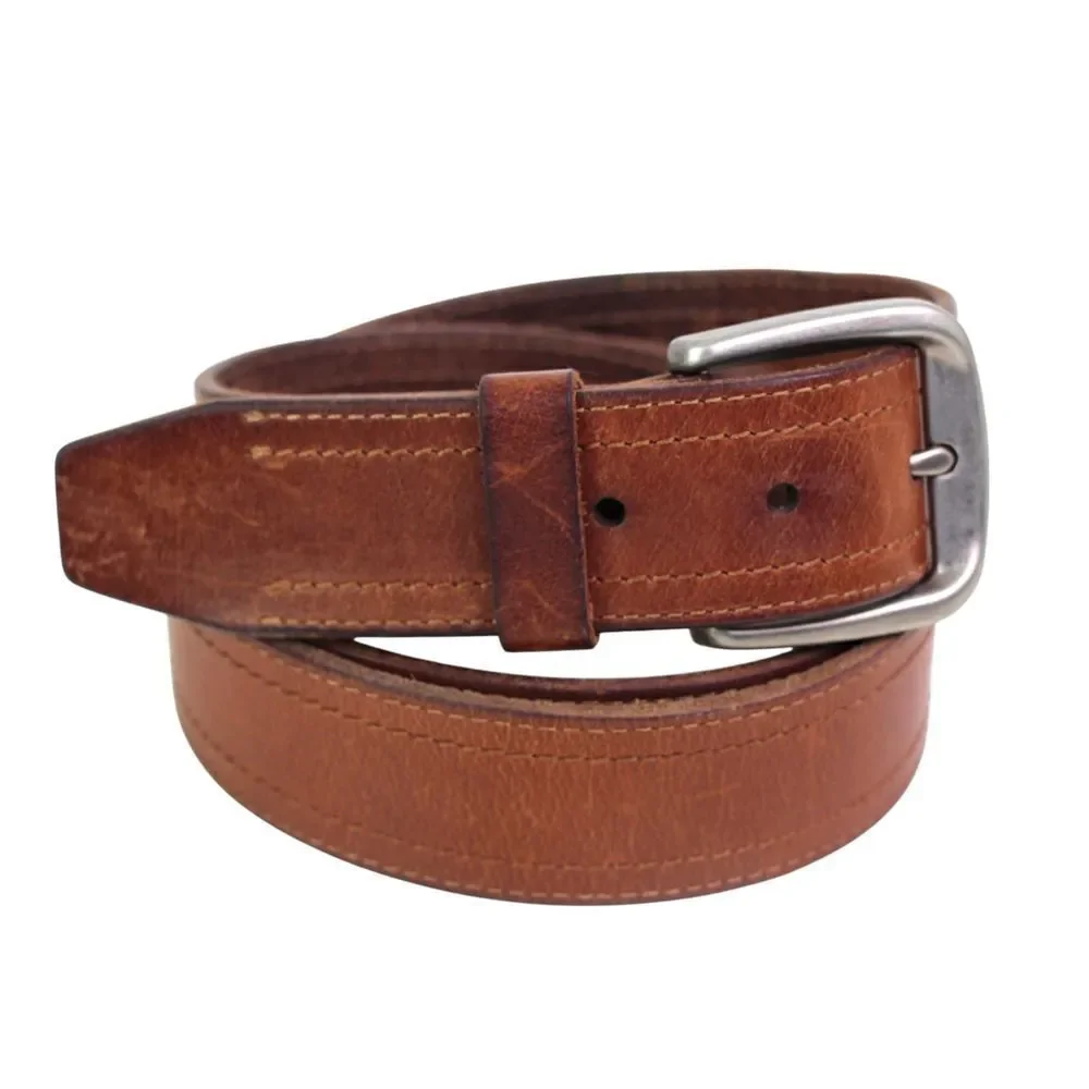 Columbia BROWN REAL LEATHER 1 3/8